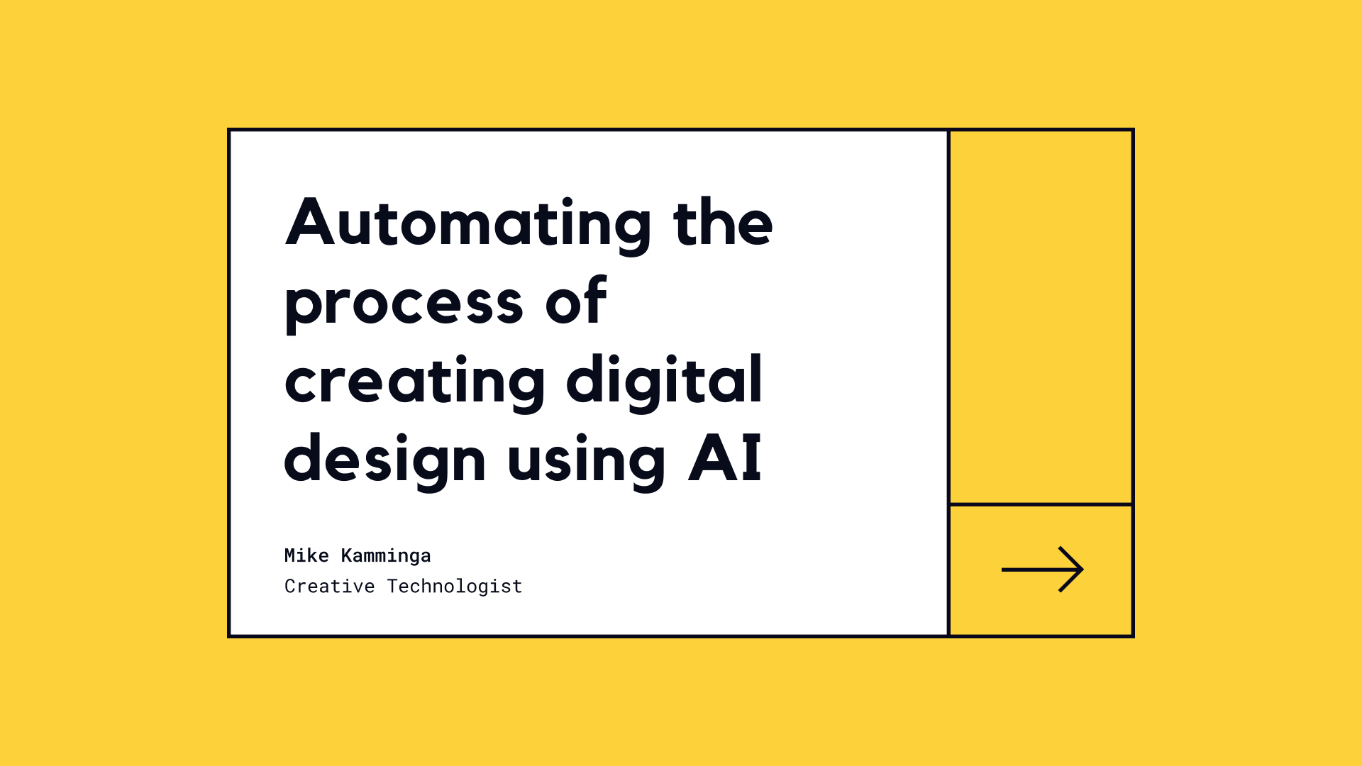 Automating the process of creating digital design using AI.